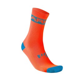 Sommersokker Karpos Logo Socks scarlet ibis / larkspur
